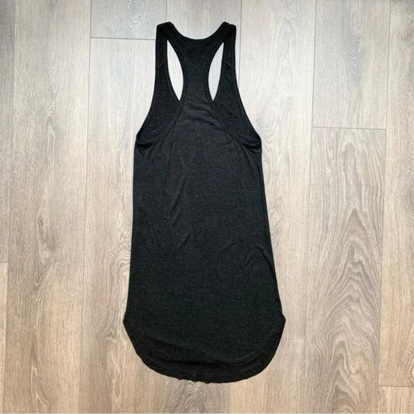 Aritzia Wilfred Free Helena Dress Mini Tank Top Heathered Dark Grey Size XS - Picture 12 of 14